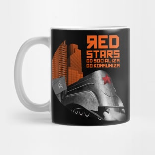 Red stars Mug